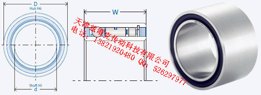 GMNFPD427M單向軸承圖紙