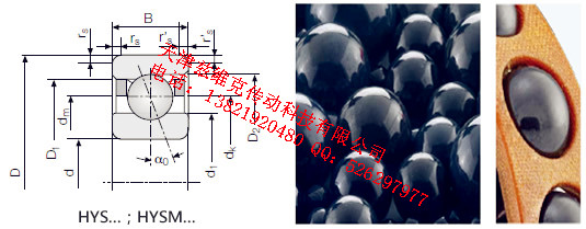 GMNHYSM6008CTAP4+DUL角接觸球軸承圖紙